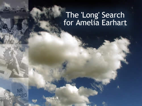 Elgen Long and Amelia Earhart Website